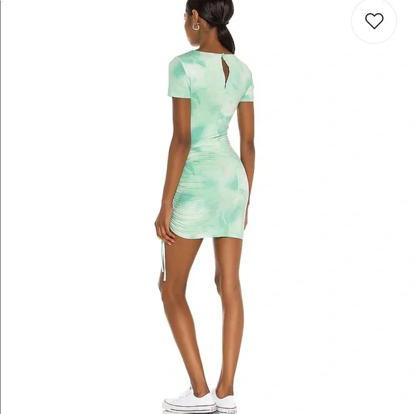 Lovers and friends Elijah Dress in Seafoam Tie Dye - Picture 3 of 13